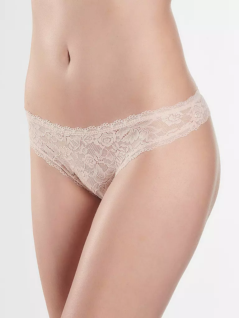 AUBADE | Taillen String Rosessence Nude | rot