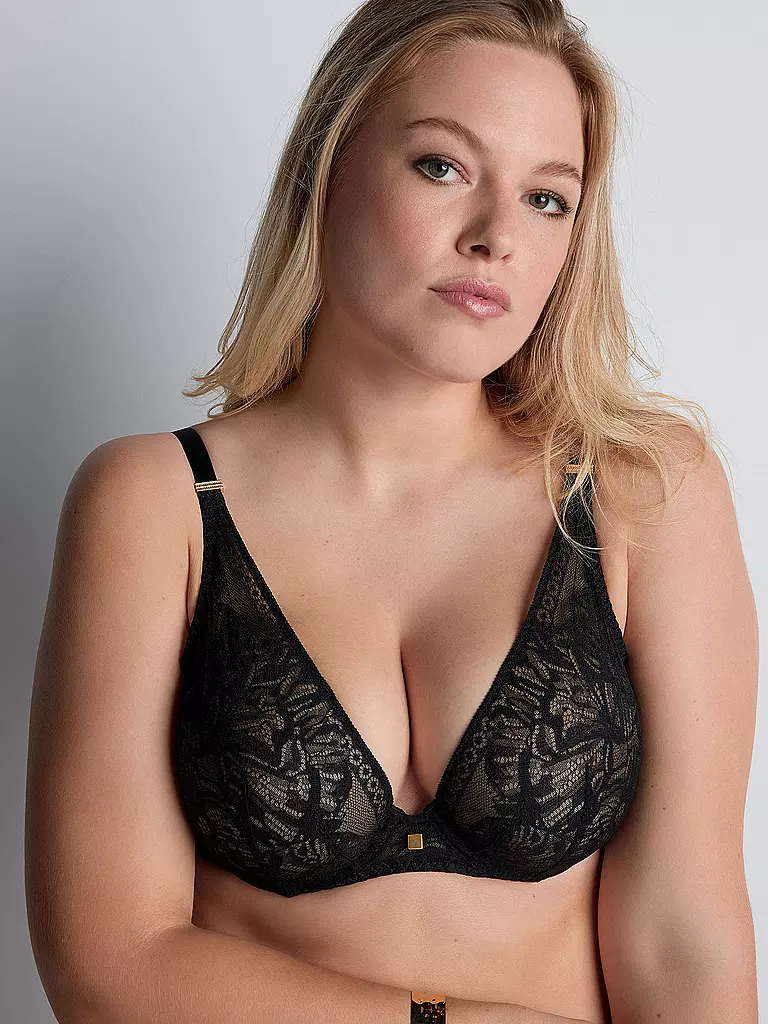 AUBADE | Triangel BH LOVE SOUL black | schwarz