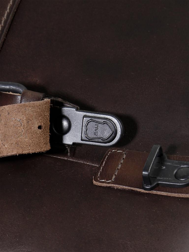 AUNTS & UNCLES | Ledertasche - Laptoptasche "Good Old Friends - Fella" | braun