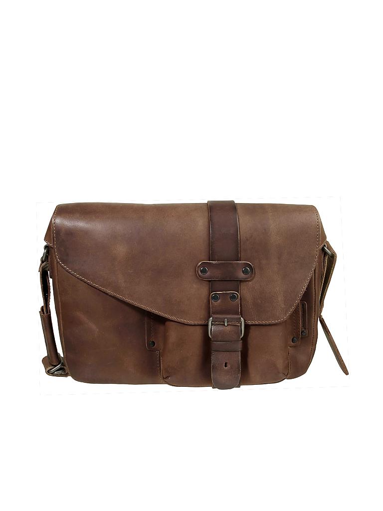 AUNTS & UNCLES | Ledertasche - Postbag "Hunter - Miles" | braun