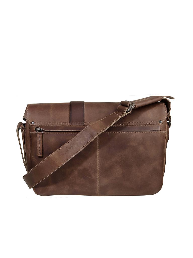 AUNTS & UNCLES | Ledertasche - Postbag "Hunter - Miles" | braun