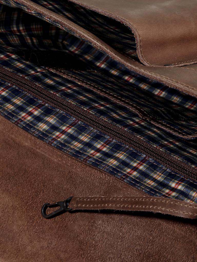 AUNTS & UNCLES | Ledertasche - Postbag "Hunter - Miles" | braun