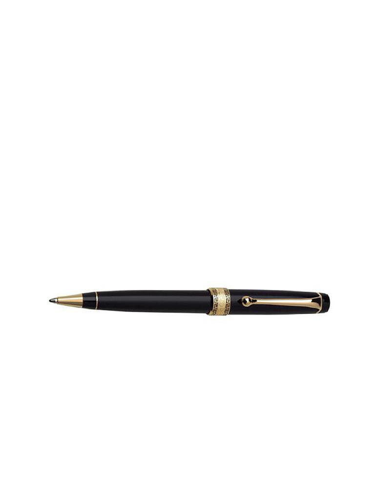 AURORA | Optima Kugelschreiber schwarz/gold | keine Farbe