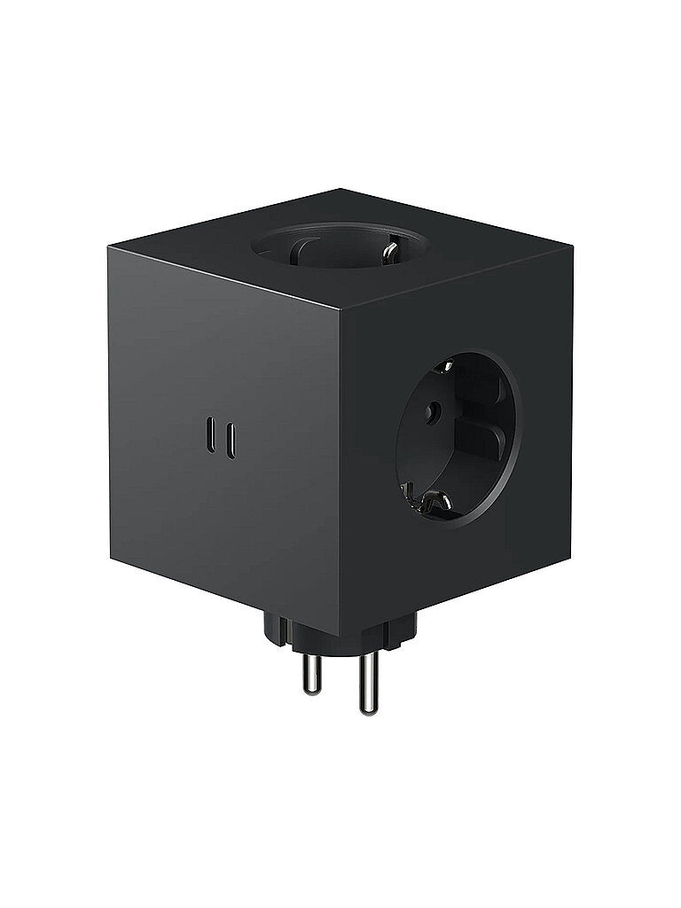 Mehrfachstecker Square 2 USB C wall mounted