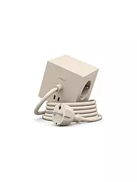 AVOLT | Mehrfachsteckdose Square 1 F 1.8MT Nomand Sand | creme