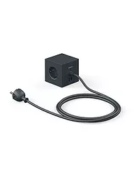 AVOLT | Mehrfachsteckdose Square 1 F 1.8MT Oak Green | schwarz