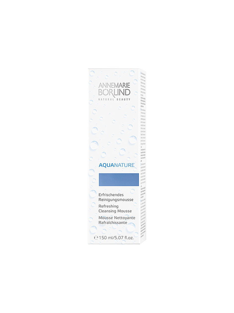 BÖRLIND | Aquanature - Erfrischendes Reinigungsmousse 150ml | 