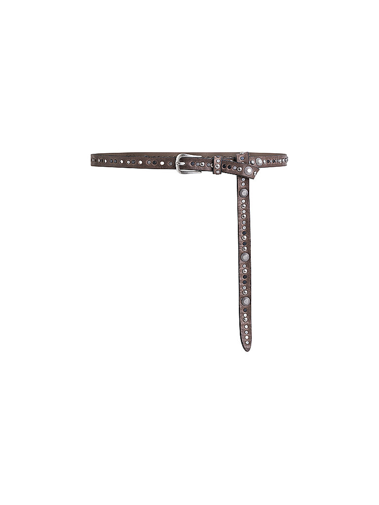 B.BELT Ledergürtel  hellbraun | 90