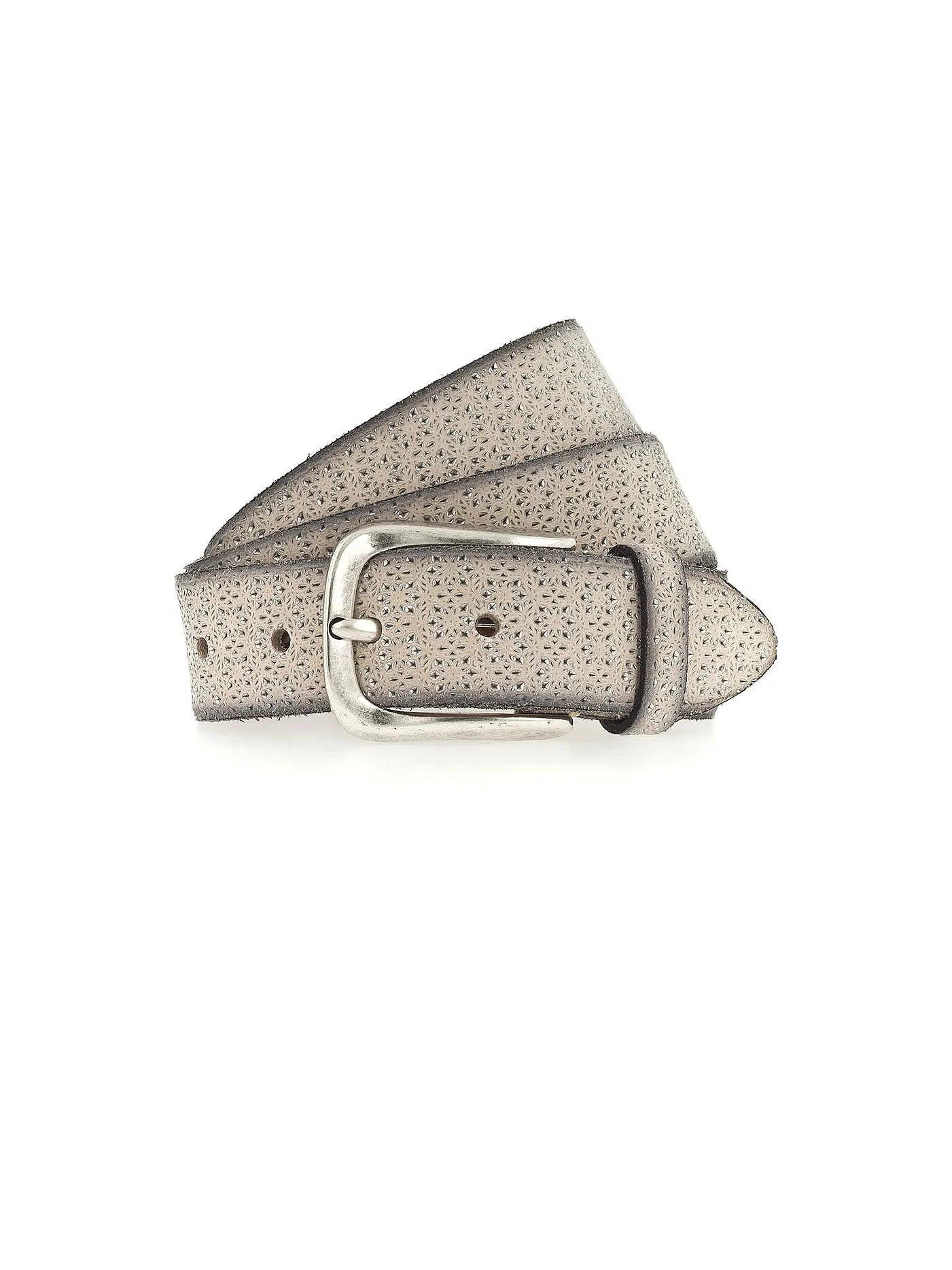 B.BELT | Ledergürtel | creme