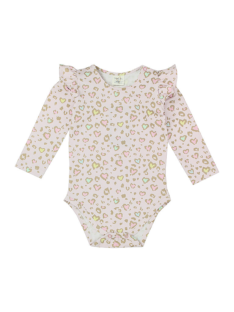 BABAUBA Baby Mädchen Langarmbody  rosa | 74