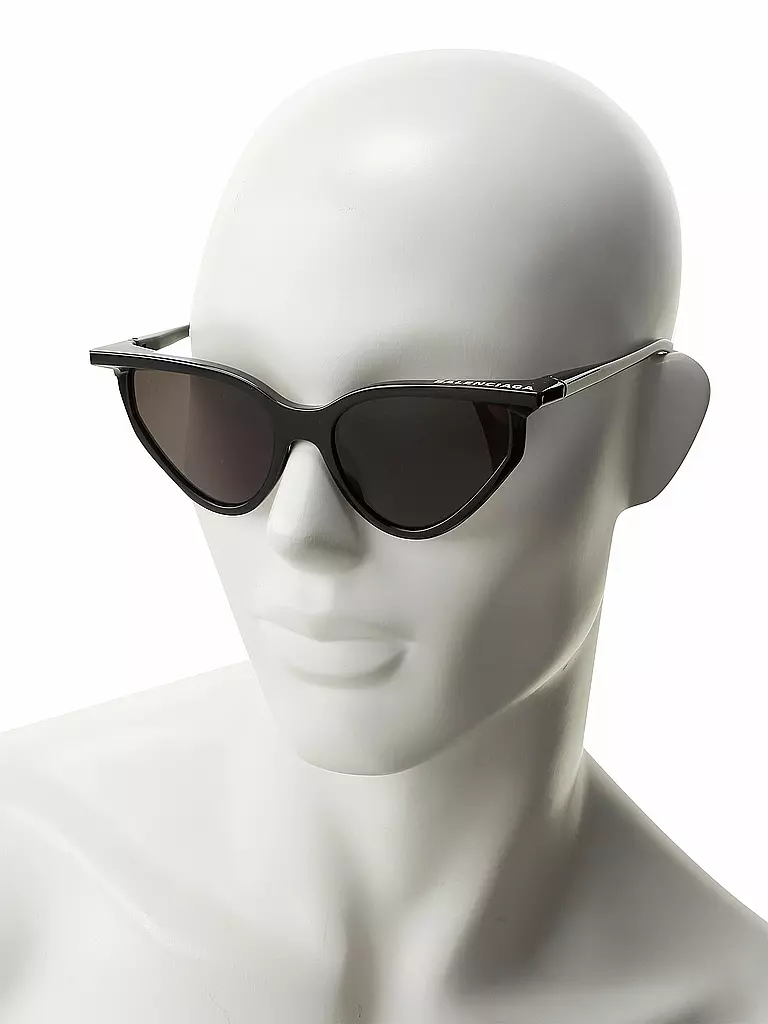 BALENCIAGA | Sonnenbrille BB0101S/56 001 | transparent