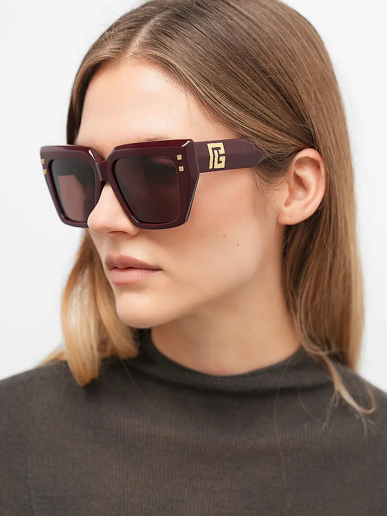 BALMAIN | Sonnenbrille B-FAME | Dunkelrot