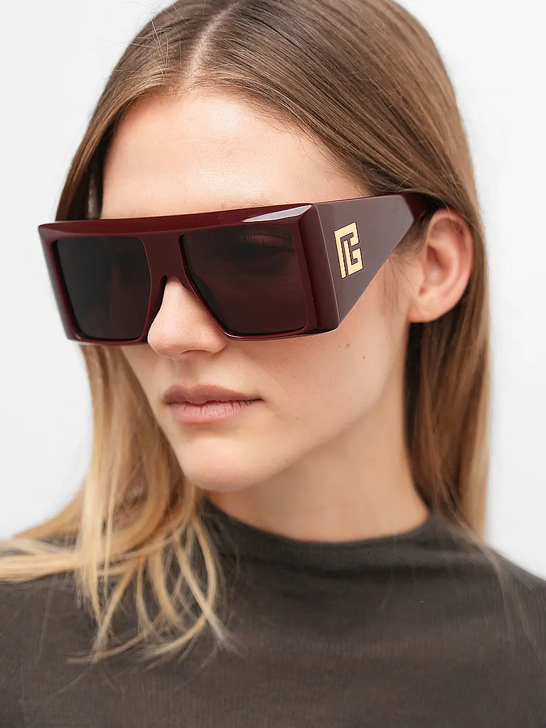 BALMAIN | Sonnenbrille B-STAGE | Dunkelrot