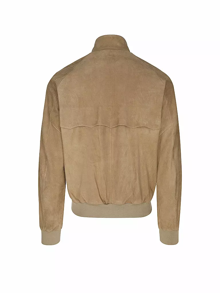 BARACUTA | Lederjacke G9 SUEDE | kupfer