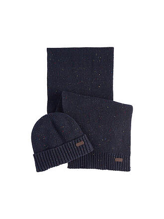 BARBOUR | Coffret cadeau 2 pièces écharpe et bonnet CARLTON