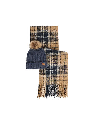 BARBOUR | Geschenkset Beanie und Schal SALTBURN