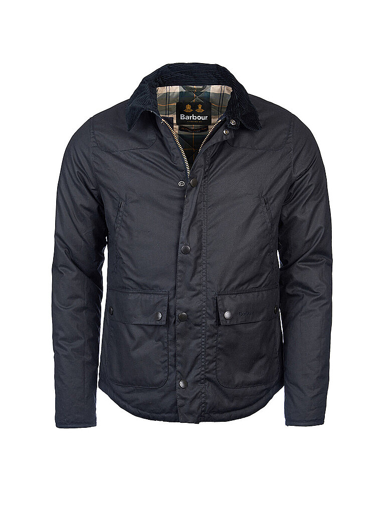Tailored Fit Wachsparka aus reiner Baumwolle Modell REELIN