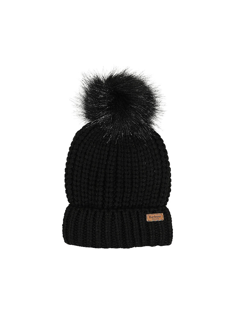 BARBOUR Mütze - Haube SALTBURN schwarz | ONE SIZE