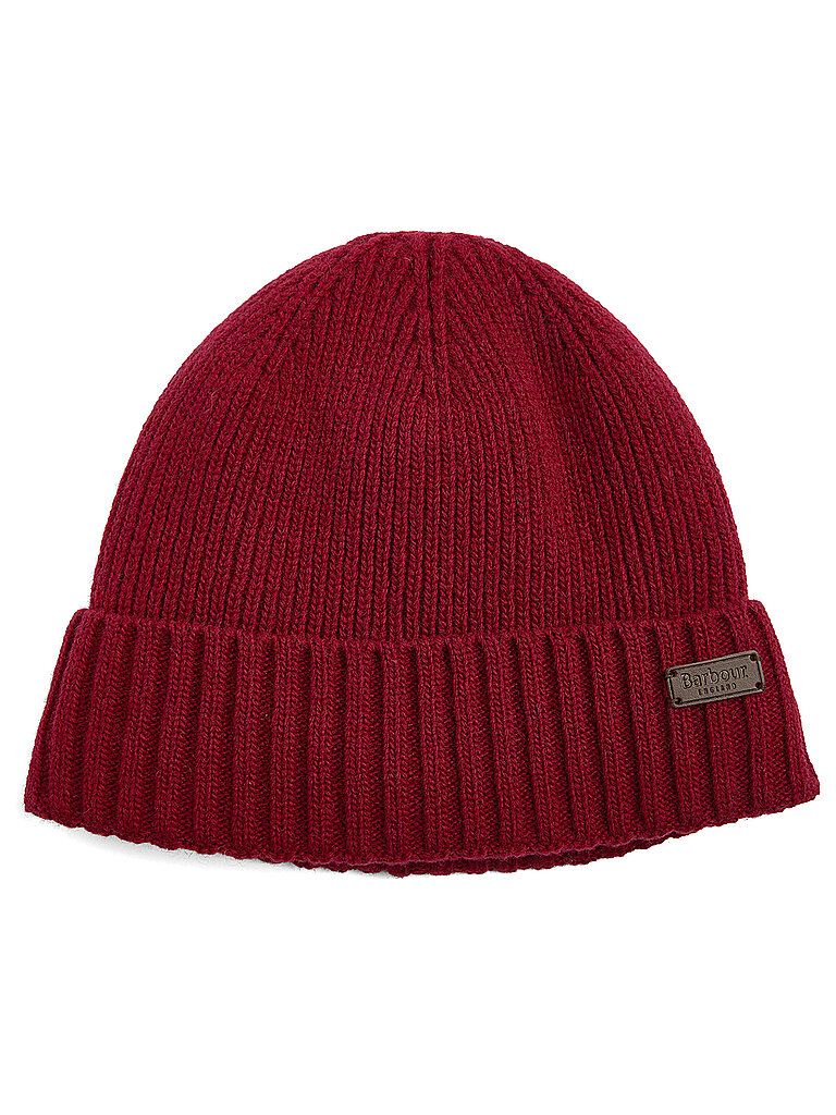 BARBOUR Mütze - Haube CARLTON rot