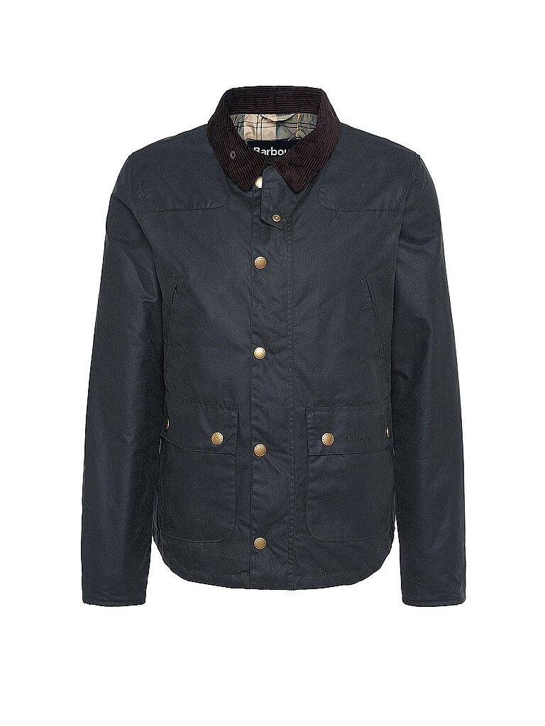 Tailored Fit Wachsparka aus reiner Baumwolle Modell REELIN