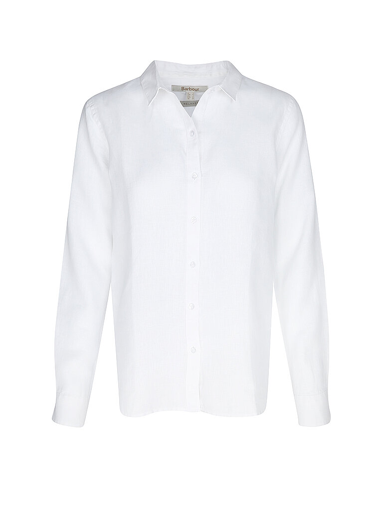 BARBOUR Leinenhemd MARINE weiss | 38