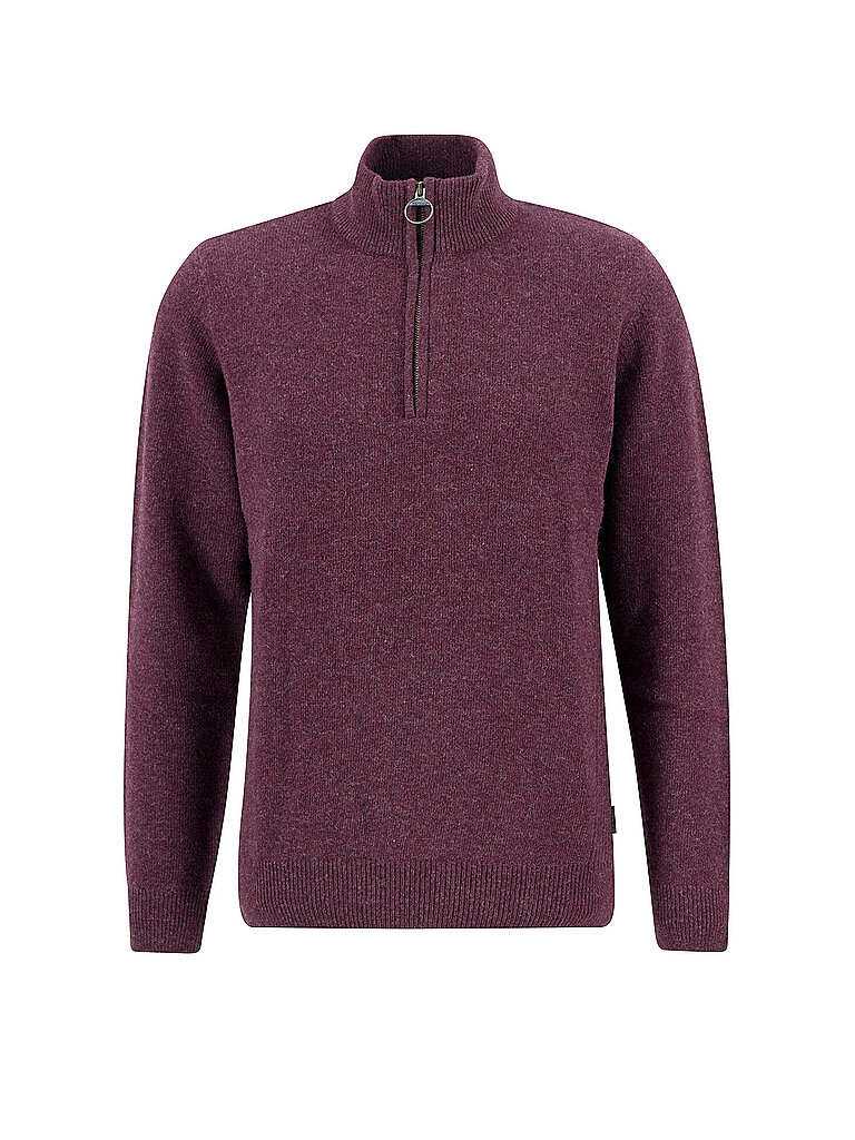 BARBOUR Troyer Pullover HOLDIN  dunkelrot | L