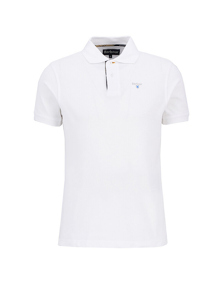 BARBOUR Poloshirt  weiss | XXL