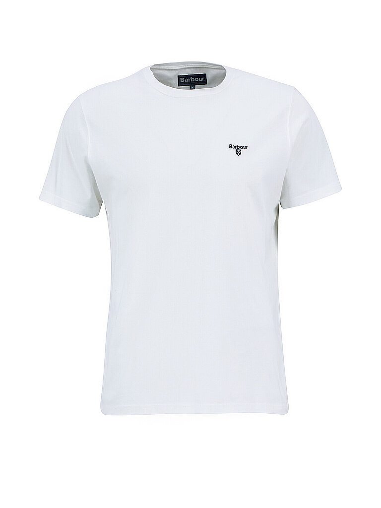 BARBOUR T-Shirt Regular Fit  weiss | S