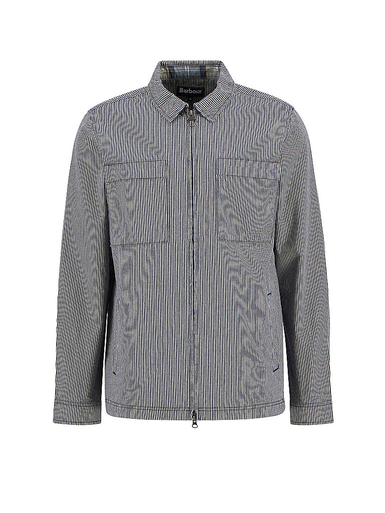 BARBOUR Overshirt  WILLOWBURN  dunkelblau | XL