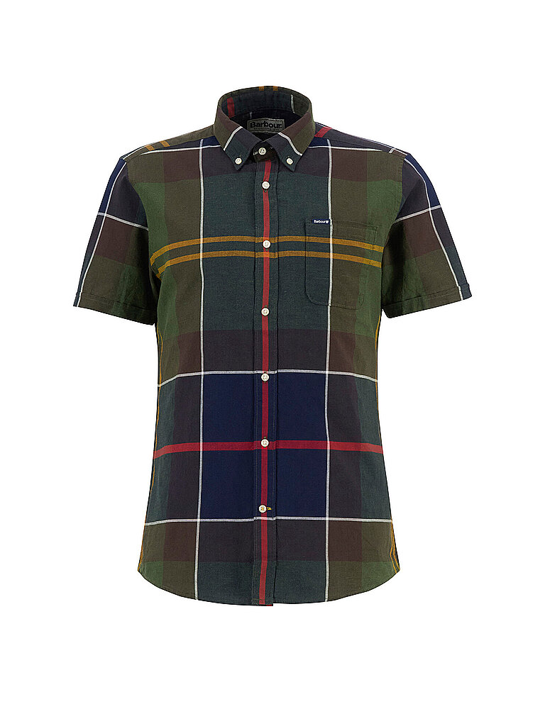 BARBOUR Hemd  DOUGLAS olive | S