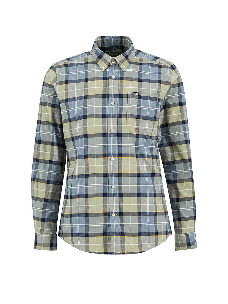 BARBOUR Hemd LEWIS dunkelblau | S