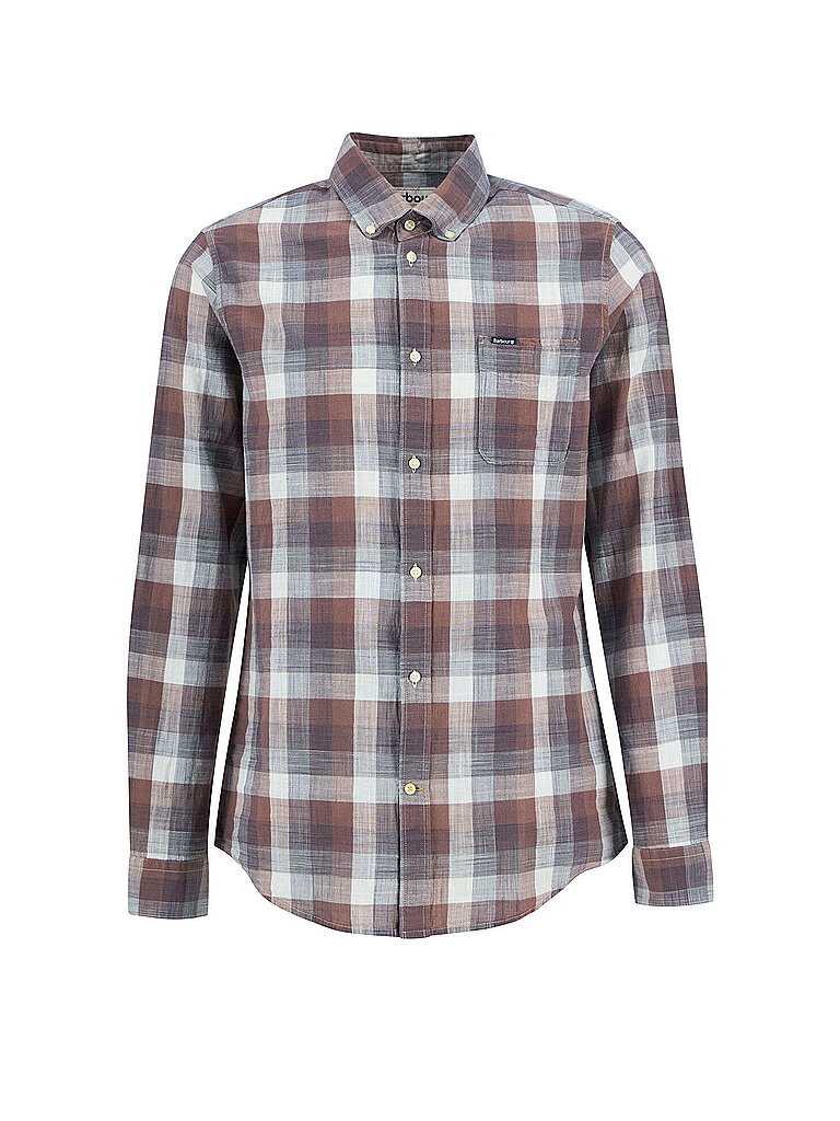 BARBOUR Hemd Tailord Fit HILLROAD rosa | L