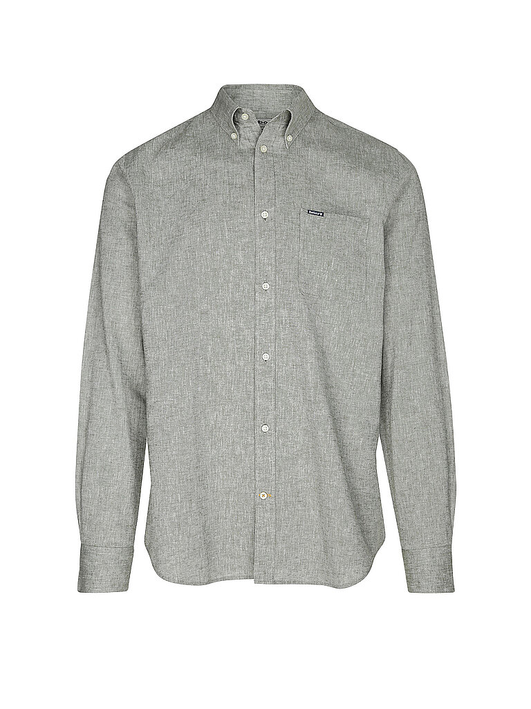 BARBOUR Hemd NELSON olive | XL