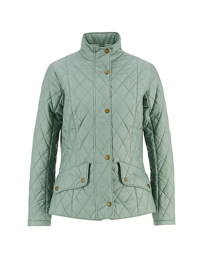 BARBOUR Steppjacke FLYWEIGHT CAVALRY hellgrün | 36