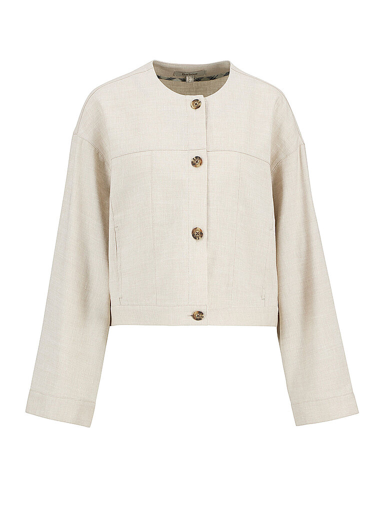 BARBOUR Jäckchen GABBY beige | 38