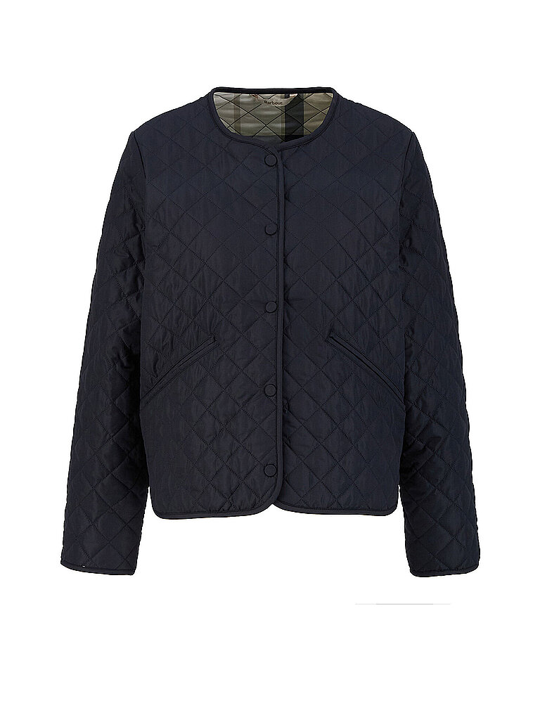 BARBOUR Leichtsteppjacke CASHEL COLLARLESS dunkelblau | 46