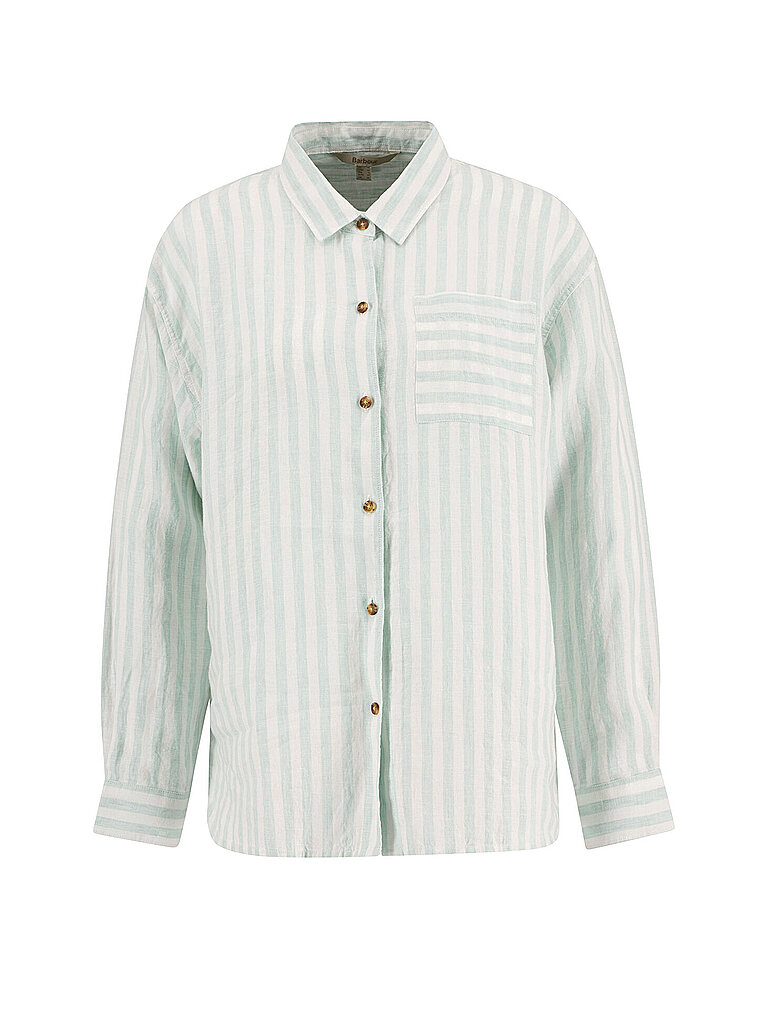 BARBOUR Leinenbluse ANNIE hellblau | 36