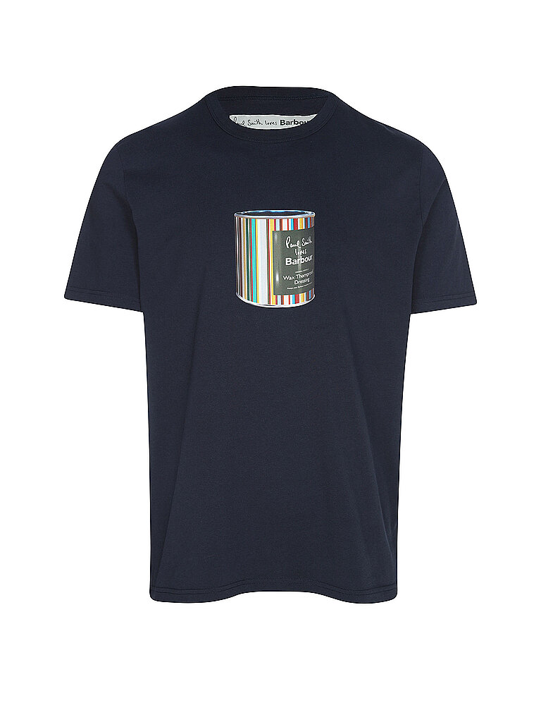 BARBOUR Paul Smith loves Barbour T-Shirt Wax Can Graphic – Barbour