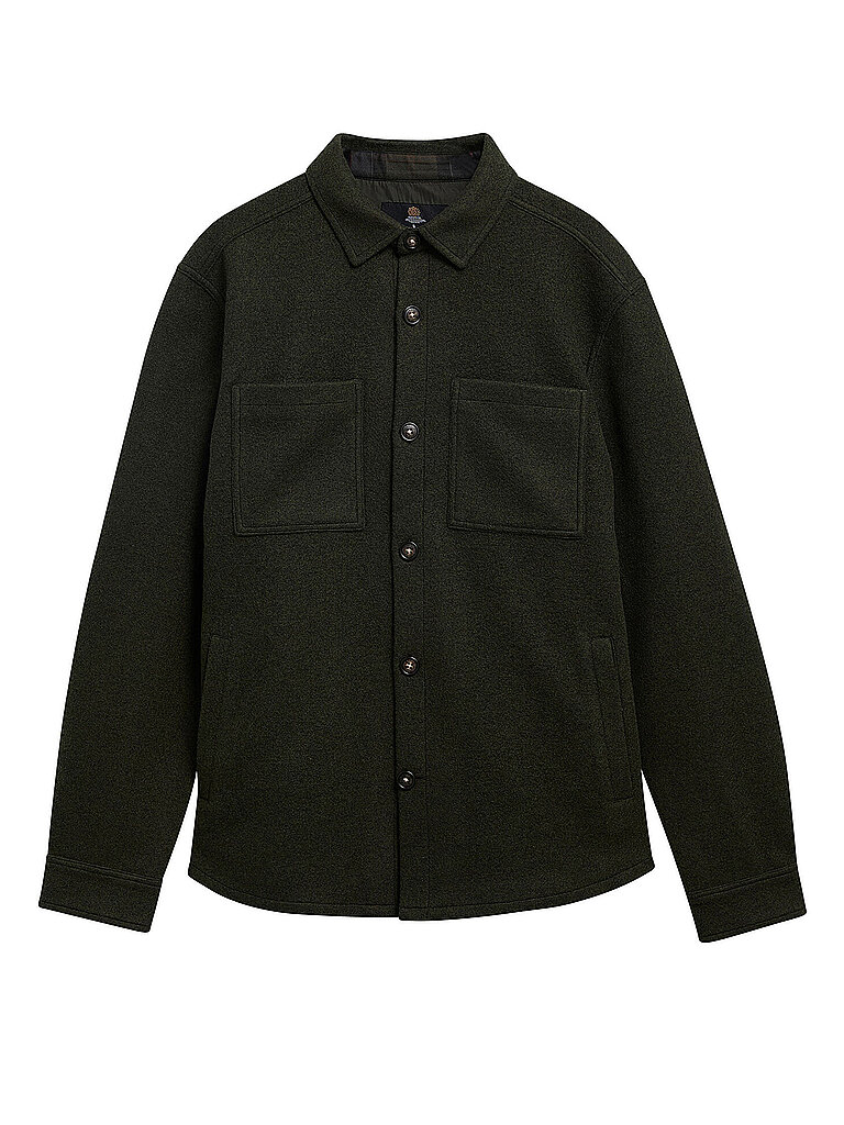 BARBOUR Overshirt MARLTOWN dunkelgrün | L