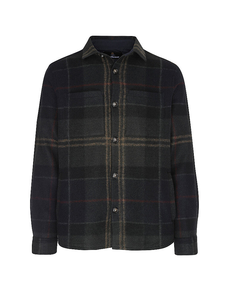 BARBOUR Overshirt  dunkelblau | L