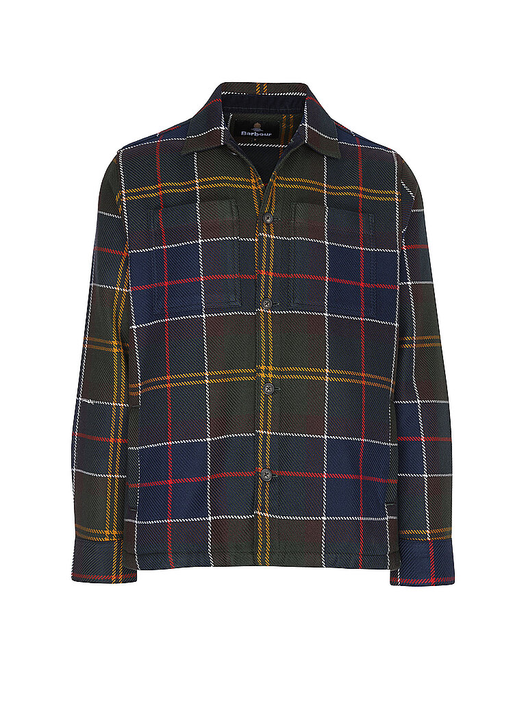 BARBOUR Overshirt  dunkelgrün | L