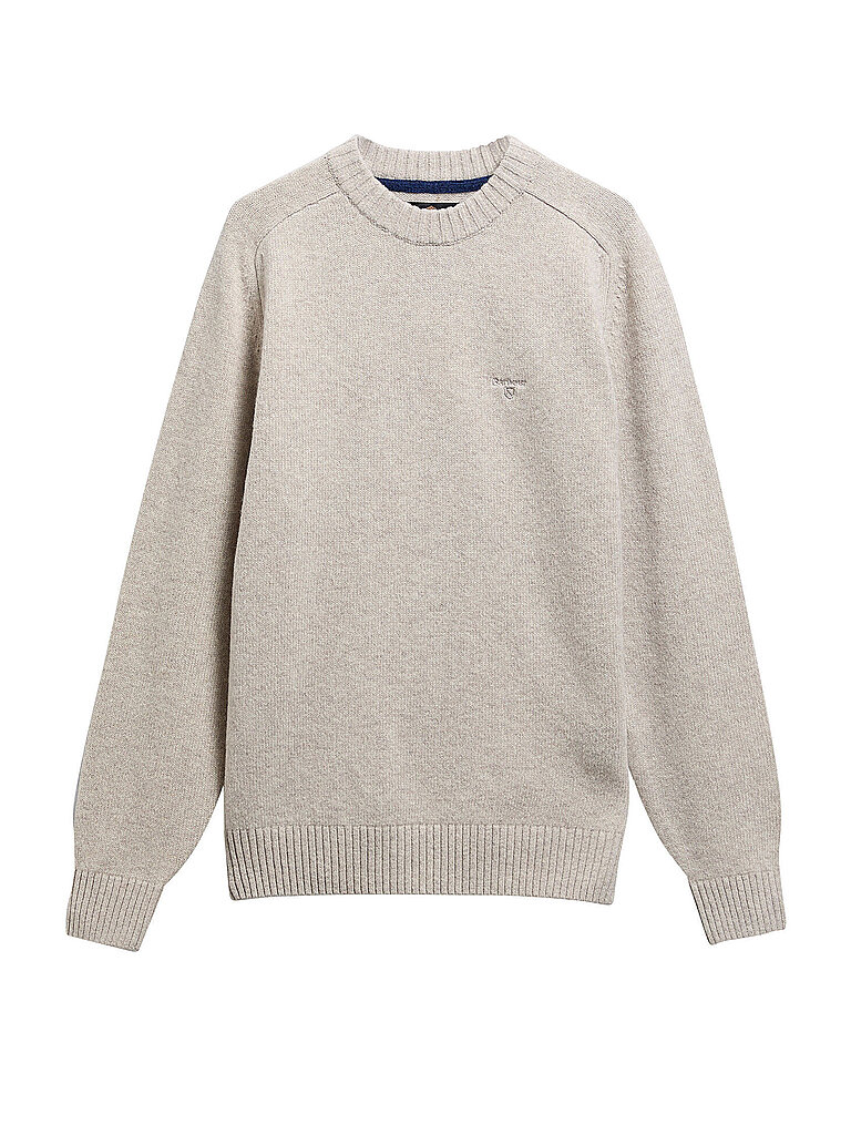 BARBOUR Pullover NEWTOWN hellgrau | L