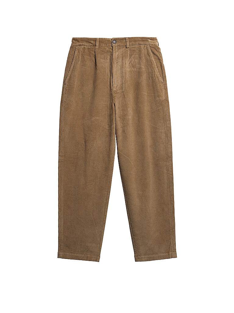 BARBOUR Cordhose  Relaxed Fit hellbraun | 30