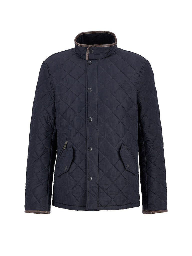 Barbour Powell Herren-Steppjacke MQU0281, Herren, MQU0281NY71, Marineblau (NAVY/Ny71), XXL