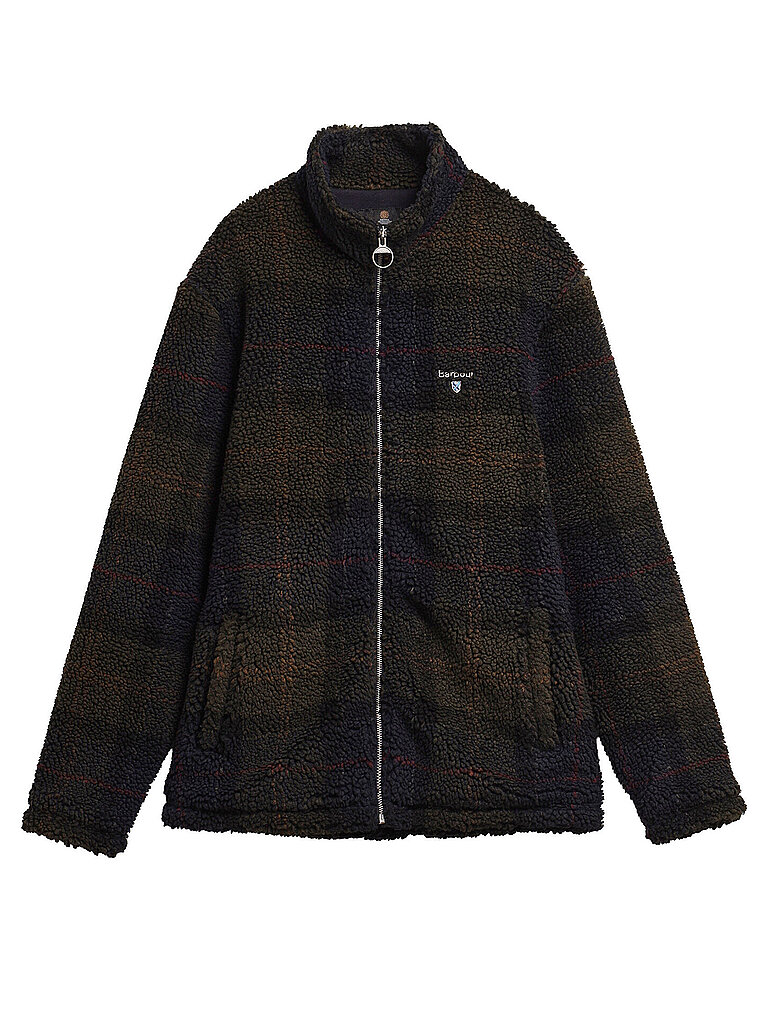BARBOUR Fleecejacke grau | L