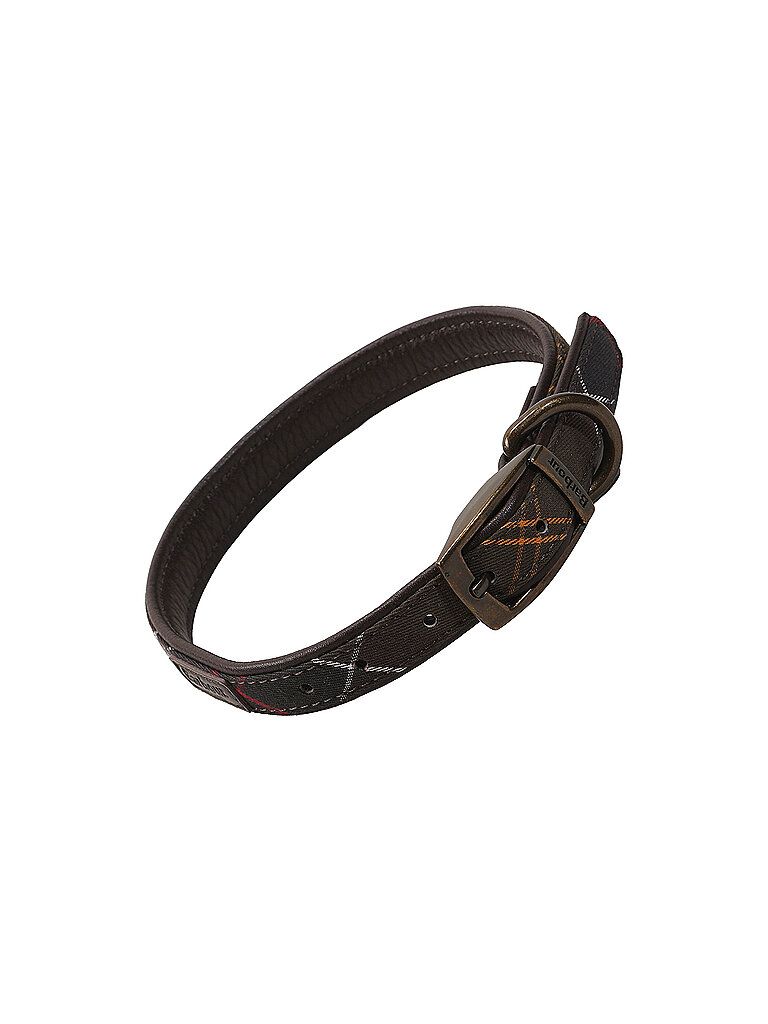 BARBOUR Hundehalsband braun | L