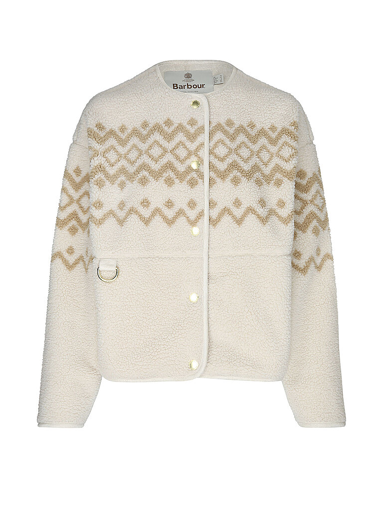 BARBOUR Fleecejacke FERRISDALE  creme | 36