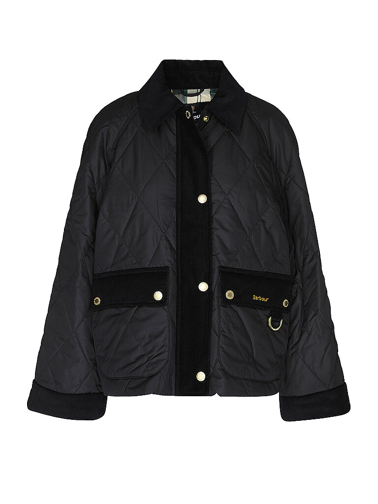 BARBOUR Leichtsteppjacke KILNWICK schwarz | 36