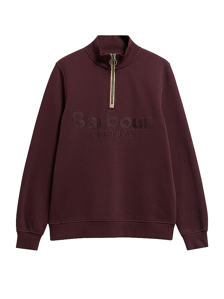 BARBOUR Sweater CYNTHIA  dunkelrot | 36