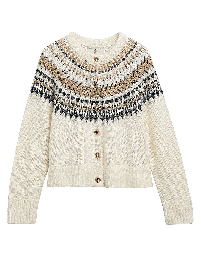 BARBOUR Strickjacke PAULINE weiss | L